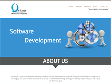 Tablet Screenshot of orianaitsolutions.com